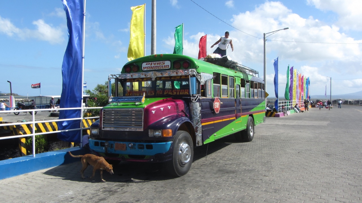bus from San Jorge to Masaya