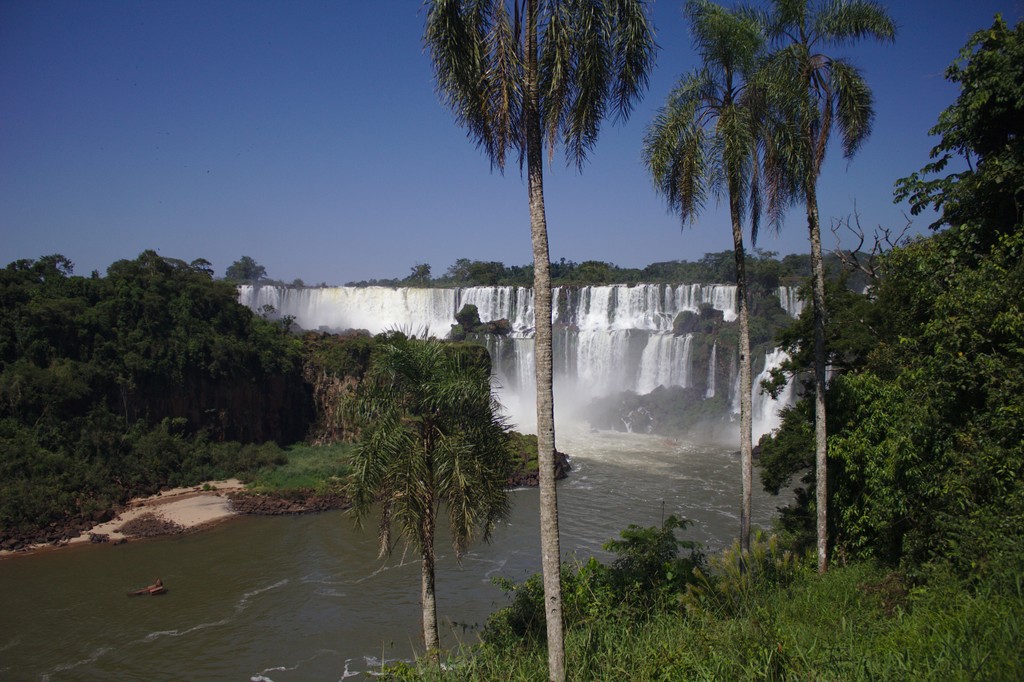 argentinian side of the falls